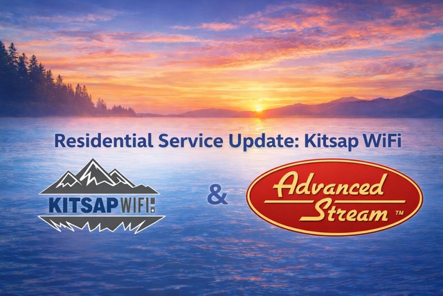 Residential Service Update: Kitsap WiFi